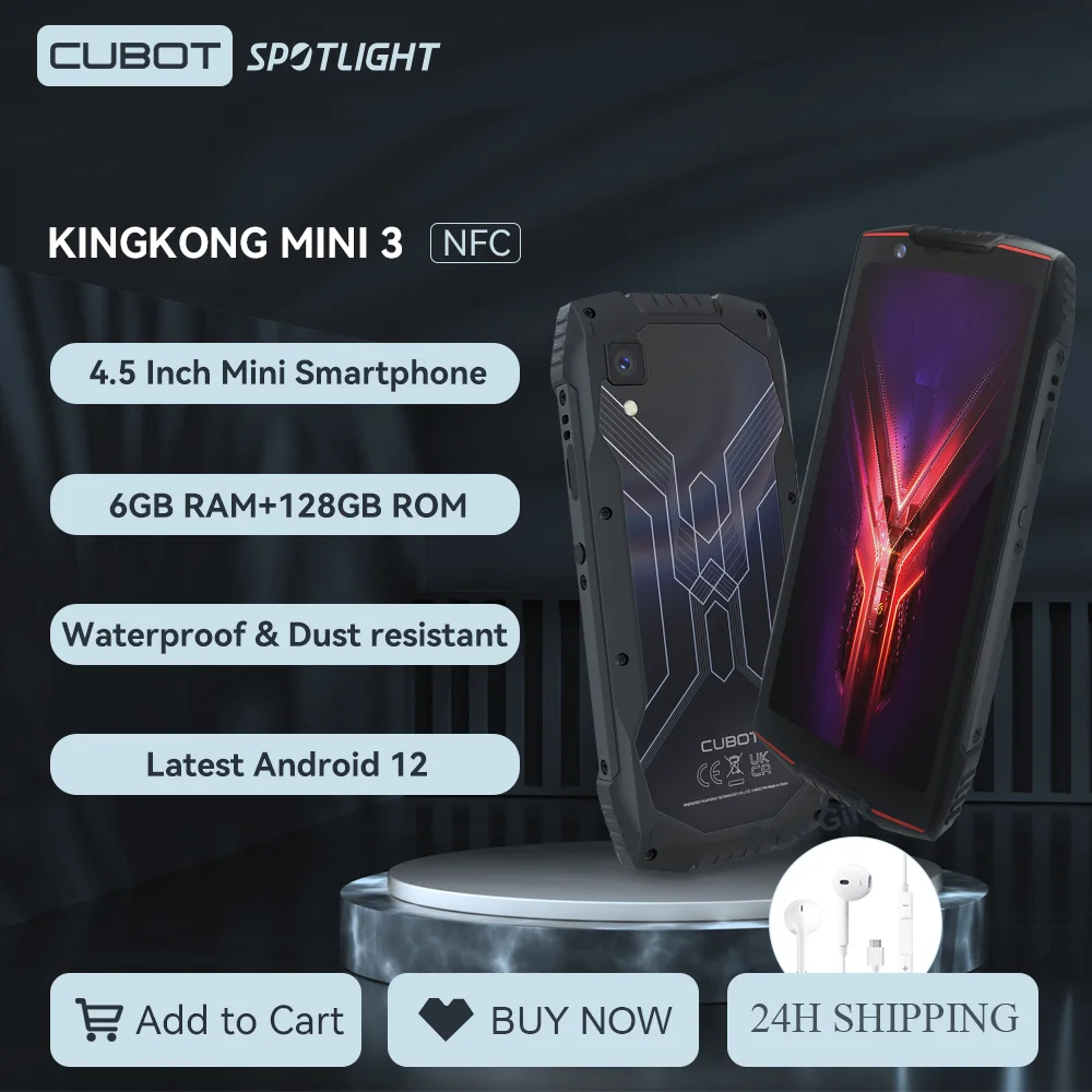 Cubot KingKong MINI 3, 4.5