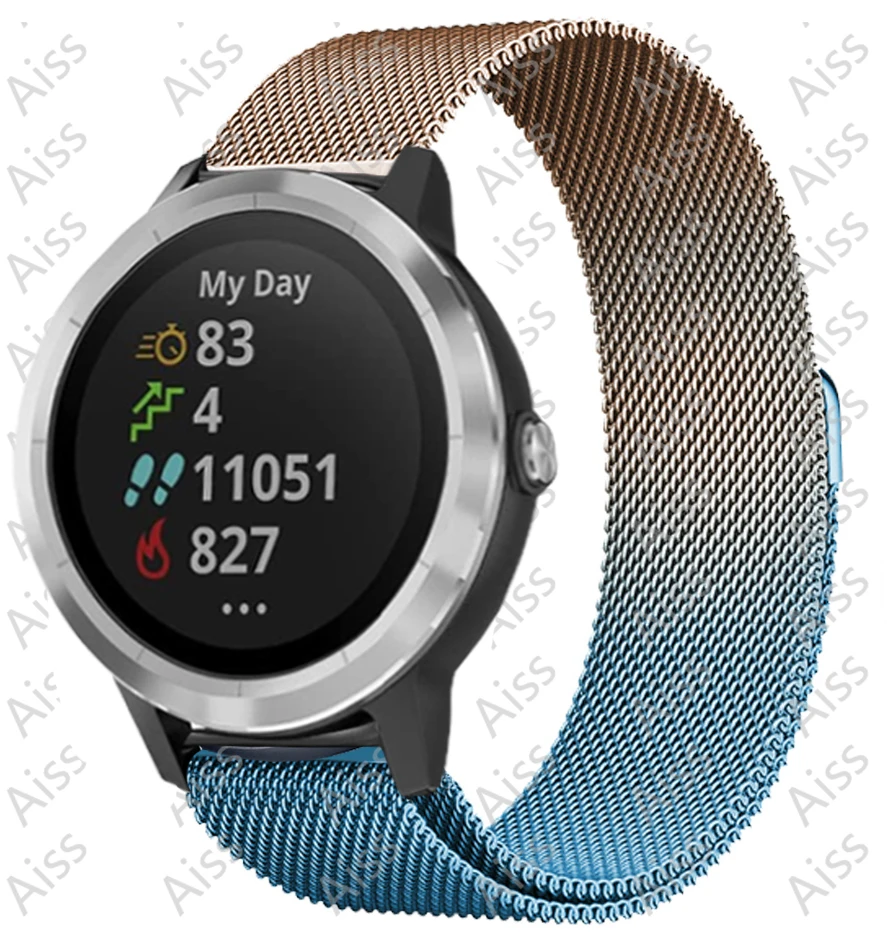Milanese Loop Smartwatch Wristband Bracelet - 20mm/22mm Strap
