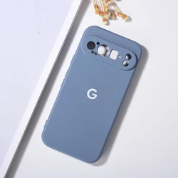 Enhanced Shockproof Liquid Silicone TPU Phone Case - Soft Protective Cover - Pixel 4XL (Grey)