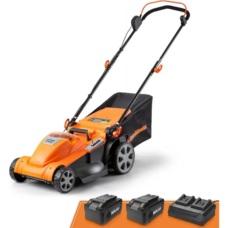 CLMF4817E 48V MAX* Brushless Mower with 2X24V MAX* 4.0Ah Battery and a Dual Charger