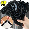 80/8pcs Carpet Non-slip Stickers Reusable Washable Anti Curling Carpet Patches Fixed Sticker Floor Rug Mat Grip Stoppers Tapes 1