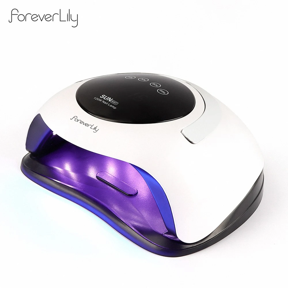 

UV LED Nail Lamp 72W Professional Fast Gel Nail Polish Dryer Curing Lamp for Salon with 4 Timer Setting LCD Touch Screen