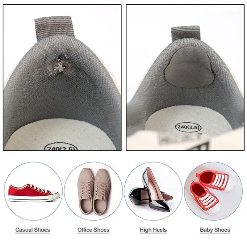 6/36Pcs Shoe Heel Repair Patch Kit Repair Self Adhesive Inside Shoe Patches Holes Leather Heel Pads Glue Sole Glue