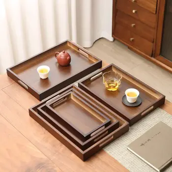 Retro Bamboo Storage Tray 1