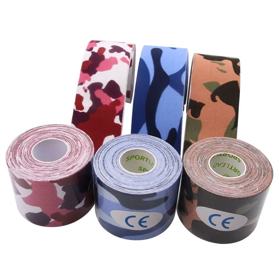 Correction tape Sports self adhesive bandages Kinesiology Tape Gym Protection Adhesive Elasticity Bandage Wrist Elbow Neck Muscle Relax Injury Proof Athletic Recovery