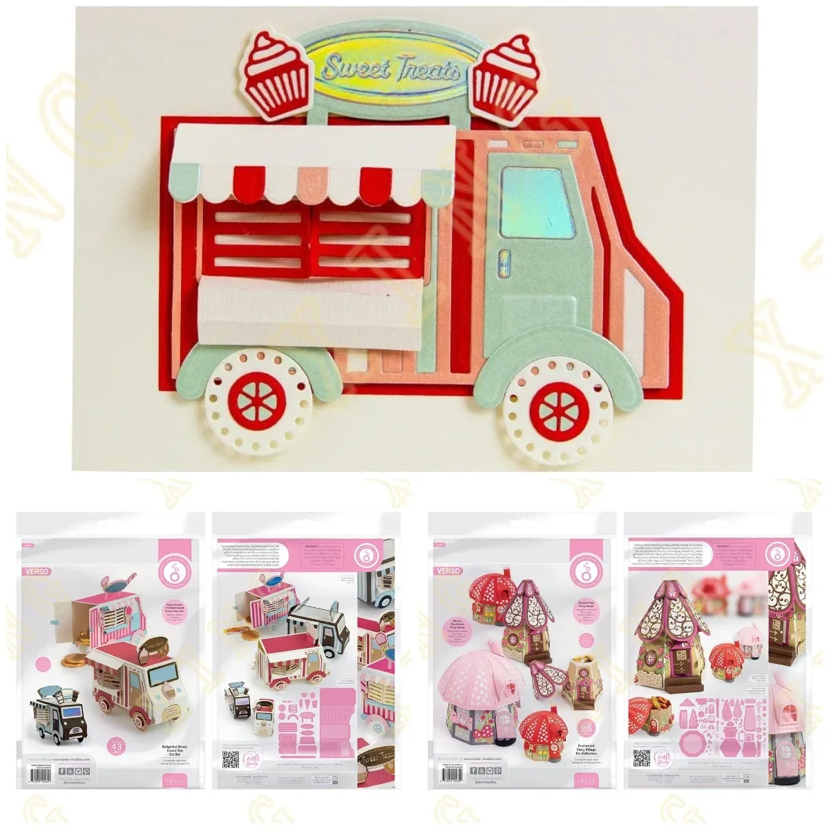 

New Enchanted Fairy Village Metal Cutting Dies for DIY Maker Photo Album Scrapbooking Crafts Dies Cut Stencils Template Handmade