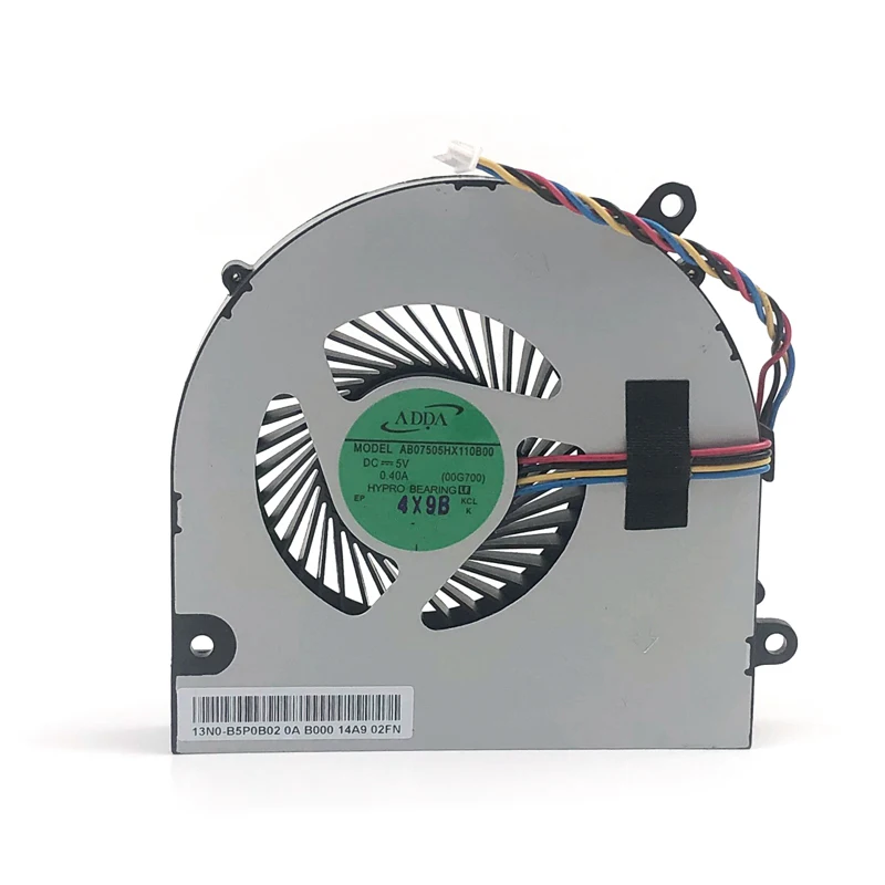 

New Original Laptop CPU Cooling Fan For Lenovo Ideapad G700 G700A G700AT G710 G710A Cooler Radiator AB07505HX110B00 4wires