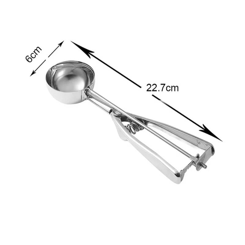 Ice Cream Scoop With Trigger Stainless Steel Ice Cream - Temu