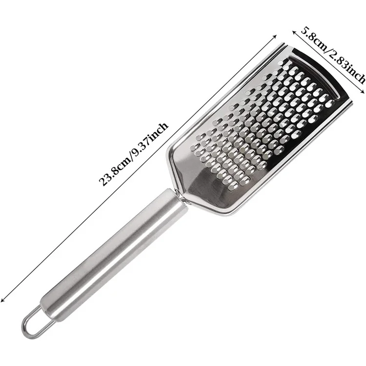 Description Picture 5 of itemLMETJMA Micro Blade Cheese Grater Carrot Ginger Grater With Stainless Steel Handle Nutmeg Lemon Zester Vegetable Graters PY0029