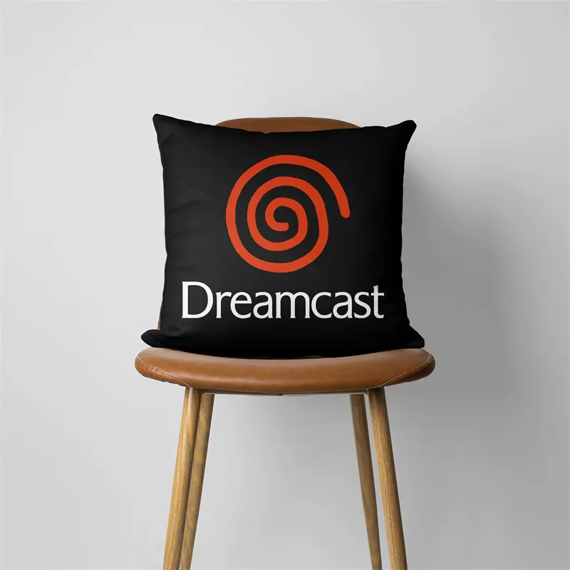 Luxurious Dreamcast-Themed Decorative Cushion Cover