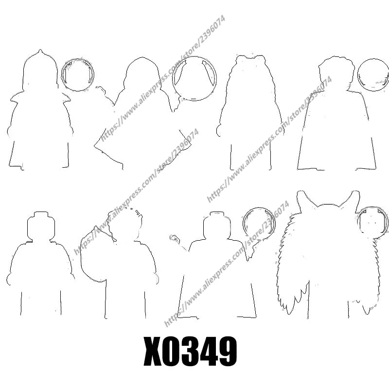 

Фигурки-конструкторы X0349 XH2006 XH2007 XH2008 XH2009 XH2010 XH2011 XH2012 XH2013, 1 шт.