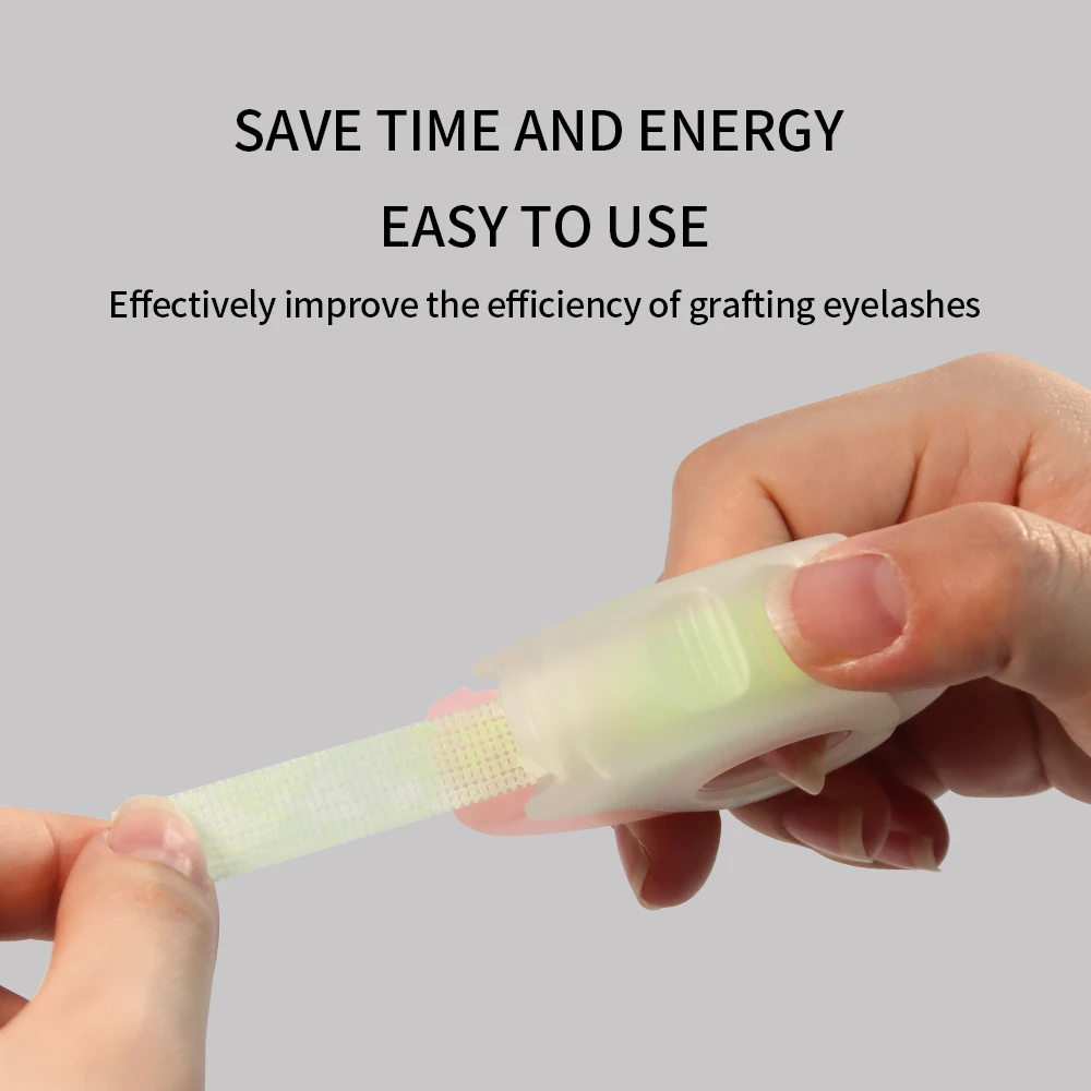 GLAMLASH Eyelash Extension Tape Cutter Dispenser Non woven Cloth Adhesive Tape Cutter Under Eyelash Pad Makeup Tools eyelash extension tape eyelash accessories eyelash extension supplies