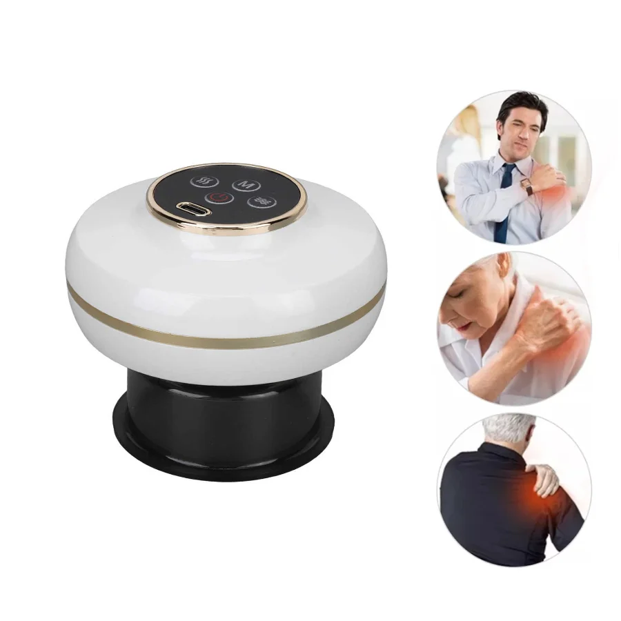 Rechargeable Electric Cupping Massager Heating Cupping Therapy Set Vacuum Cupping Massage Gua Sha Fat Burner Woman Health care крем для глаз и шеи woman health