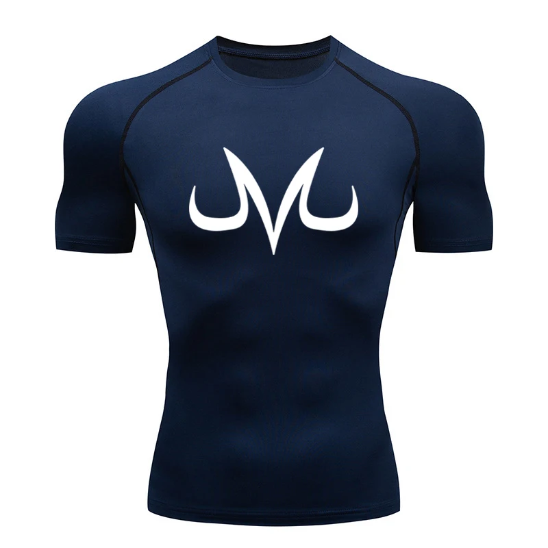 Men's Sports Quick Dry Tshirt Anime Elements Compression Gym Tshirts Workout Fitness Undershirts Tops Tight Elastic Sportswear compression t shirt sport t shirt running t shirts running t shirt fitness clothes men undershirts