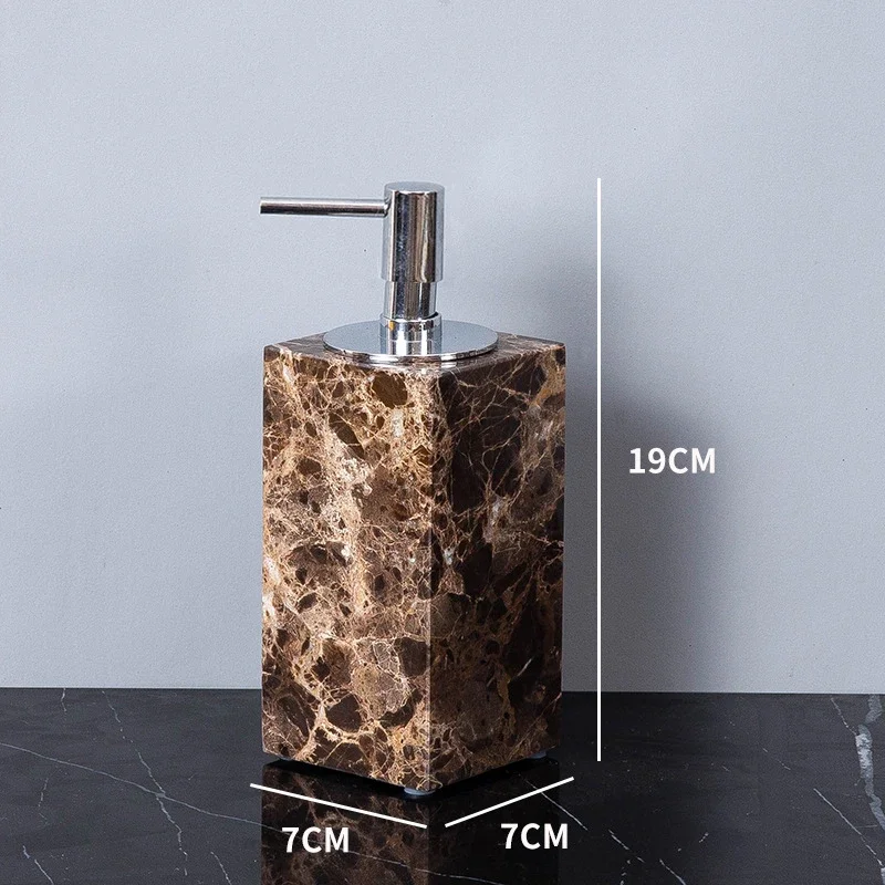 Emperador Dark Marble Bath Set Image 10