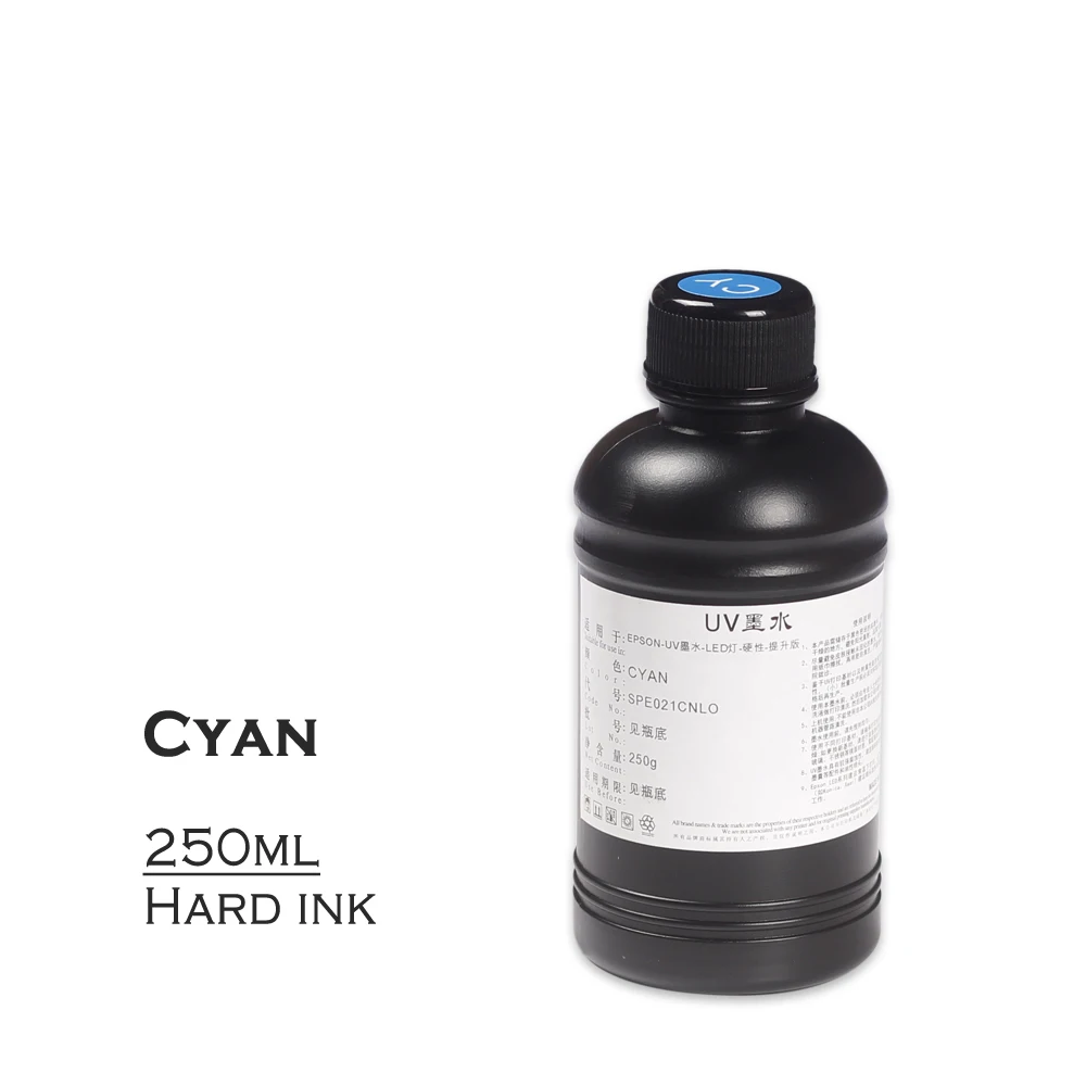 5 bottles 1 set kit 1250ML UV DTF ink for A3 A4 UV flatbed printer Used in EPSON DX5 DX7 TX800 XP600 L1800 L805 R1390 Printhead