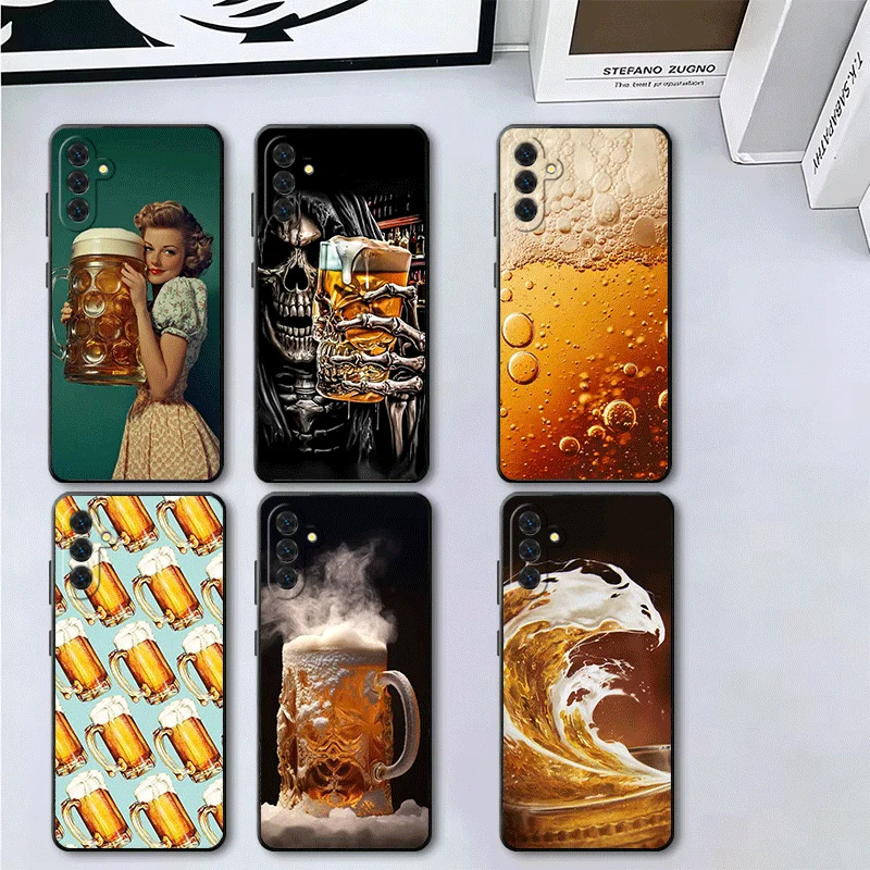 Funny Beer Bubble Summer Soft Phone Case