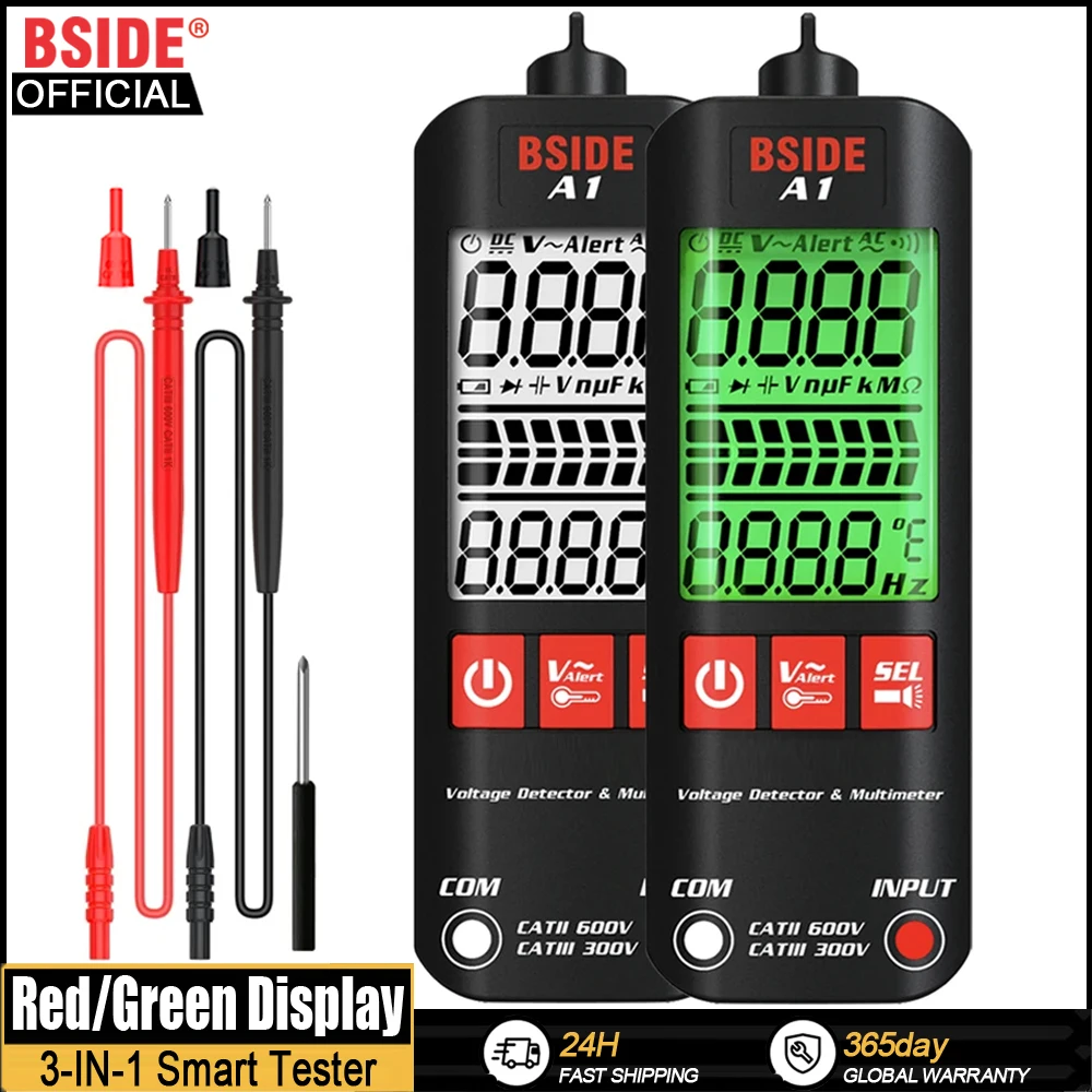 BSIDE U0 Mini Multimeter Digital Fully Automatic with Open