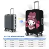 My Melody Sanrio Anime Suitcase Cover Flight Cute Y2K Manga Elastic Luggage Supplies Business Protection 6