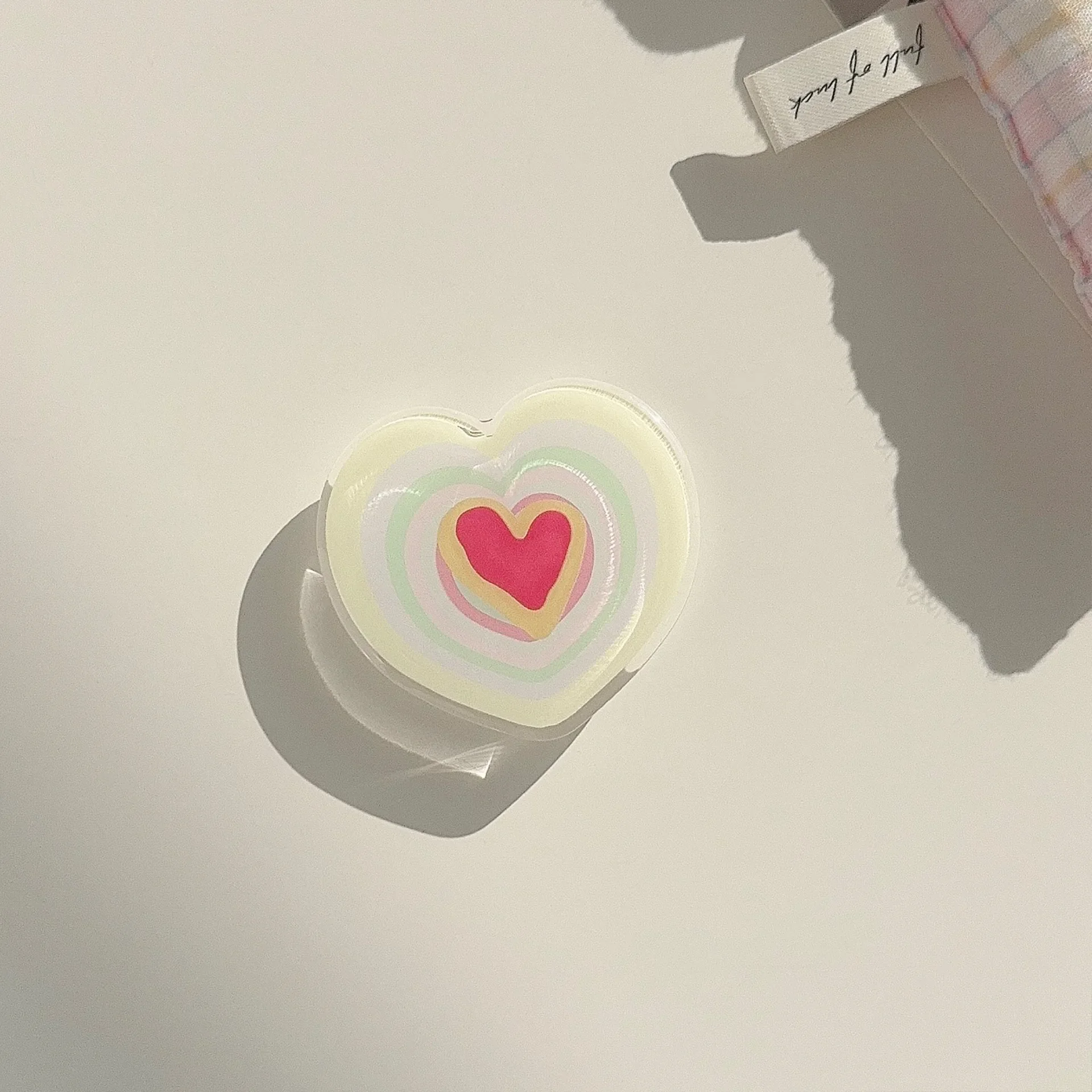 Ins Korea Girly Phone Stand Cute Smart Tok Strawberry Butterfly Boho Rainbow Heart Designs Holder for Popsockets Grip