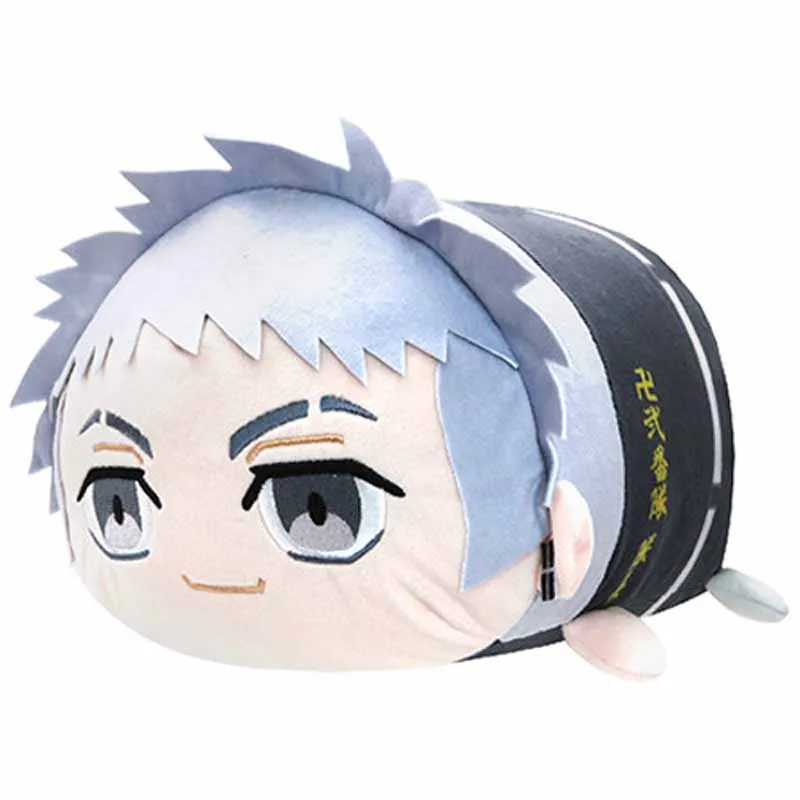 

New Cute Japan Anime Tokyo Revengers Mitsuya Takashi Lay Down Big Mochi Plush Stuffed Pillow Cushion Toy Doll 30cm Kids Gifts