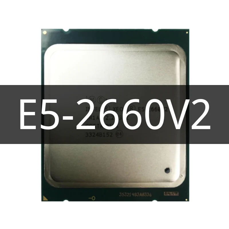 new cpu Xeon E5-2660v2 E5 2660v2 E5 2660 v2 2.2 GHz Ten-Core Twenty-Thread CPU Processor 25M 95W LGA 2011 new cpu