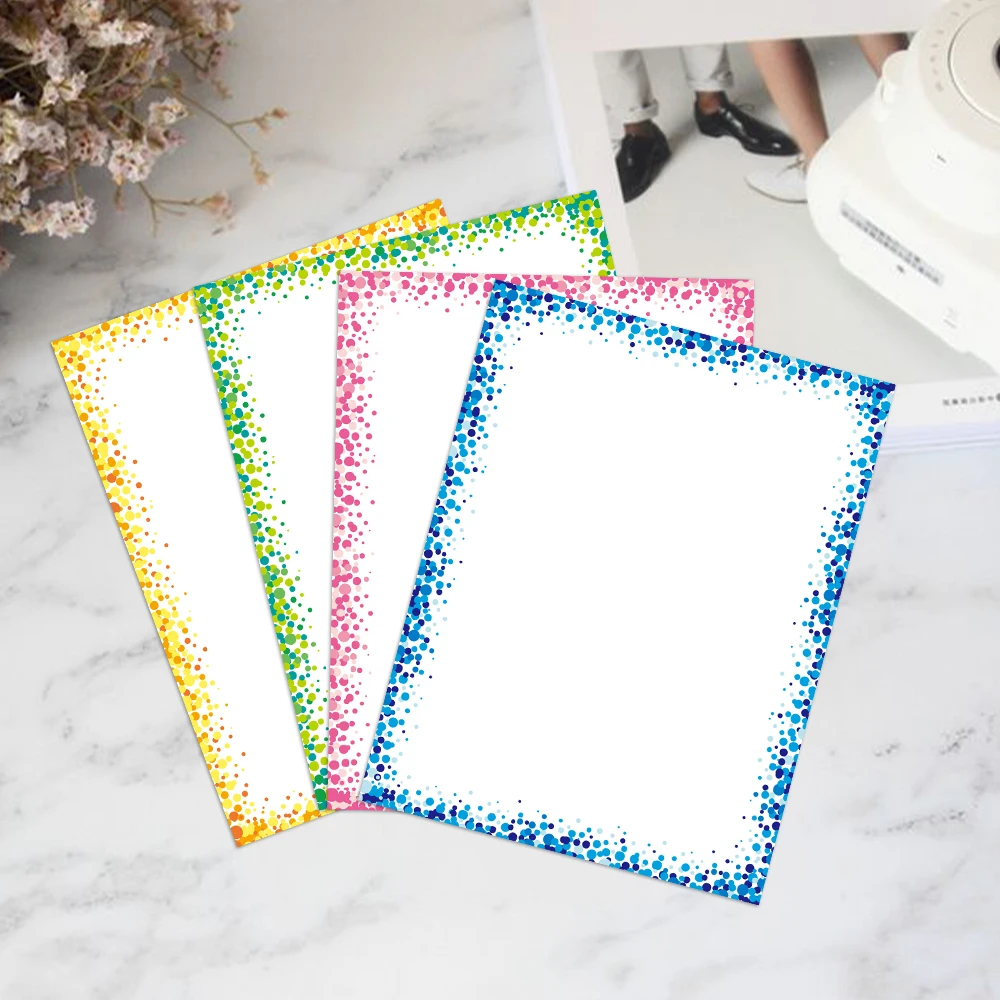 Stationery Printing Double Sided Paper 40 Sheets Writing Letterhead 100gsm For School Printers Household Products 8.5X11in