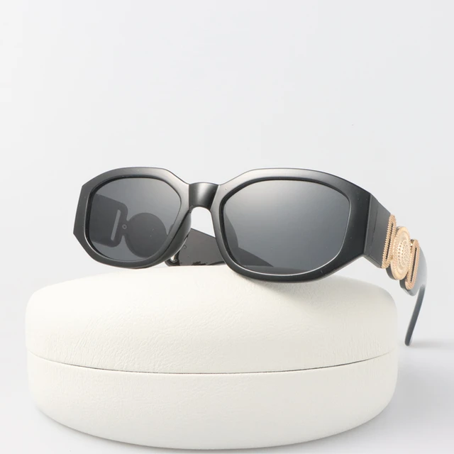 Square Fashion Sunglasses Retro Gafas De Sol Black Plastic -  Israel