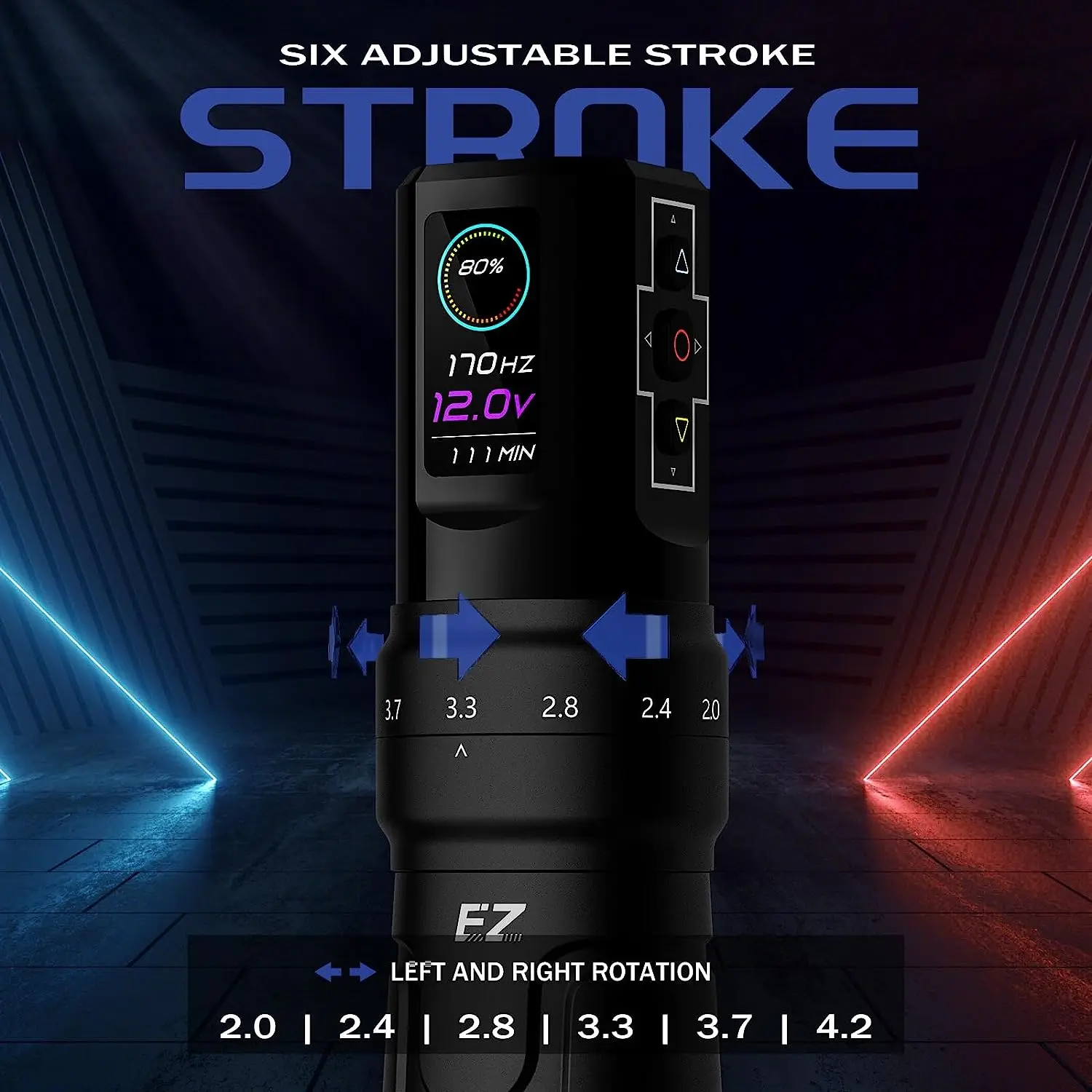 EZ ワイヤレスフットスイッチ P3 プロワイヤレスバッテリータトゥー