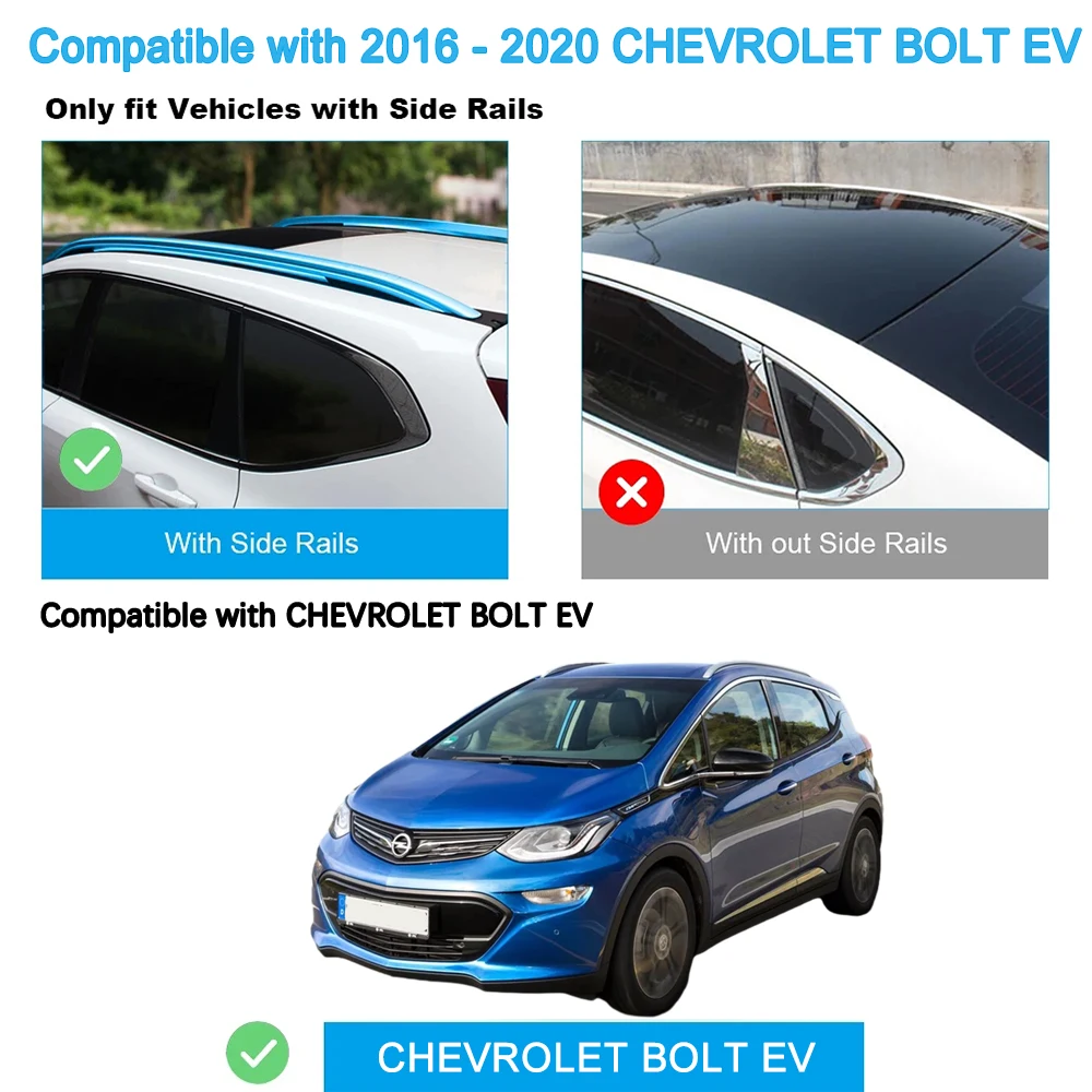 barras de telhado para Chevrolet Caravan EV