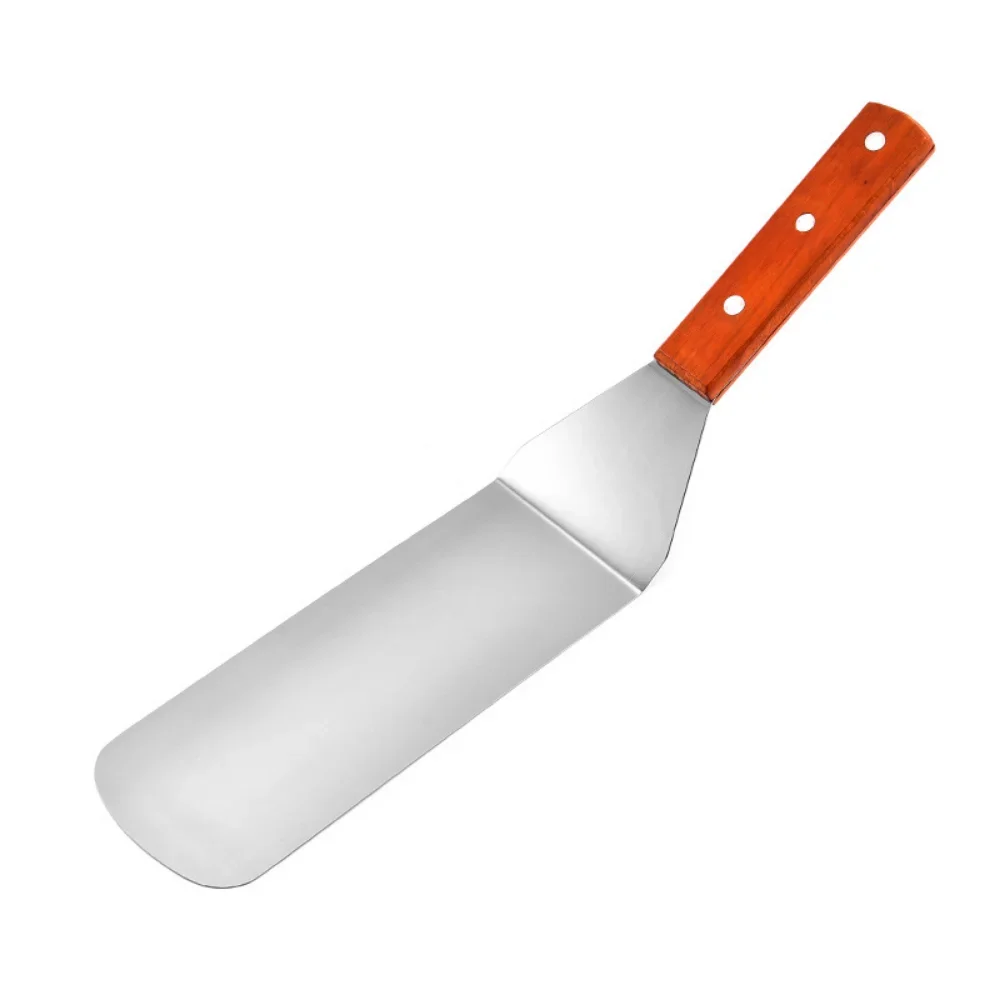 Silicone Spatula Steak Spatula Stainless Steel BBQ Grill Turner Spatula