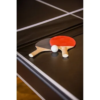 Sports Phoenix 7’ Billiard Table with Table Tennis Conversion Top for a Game of Pool or an Action-Packed Table Tennis Ga 6