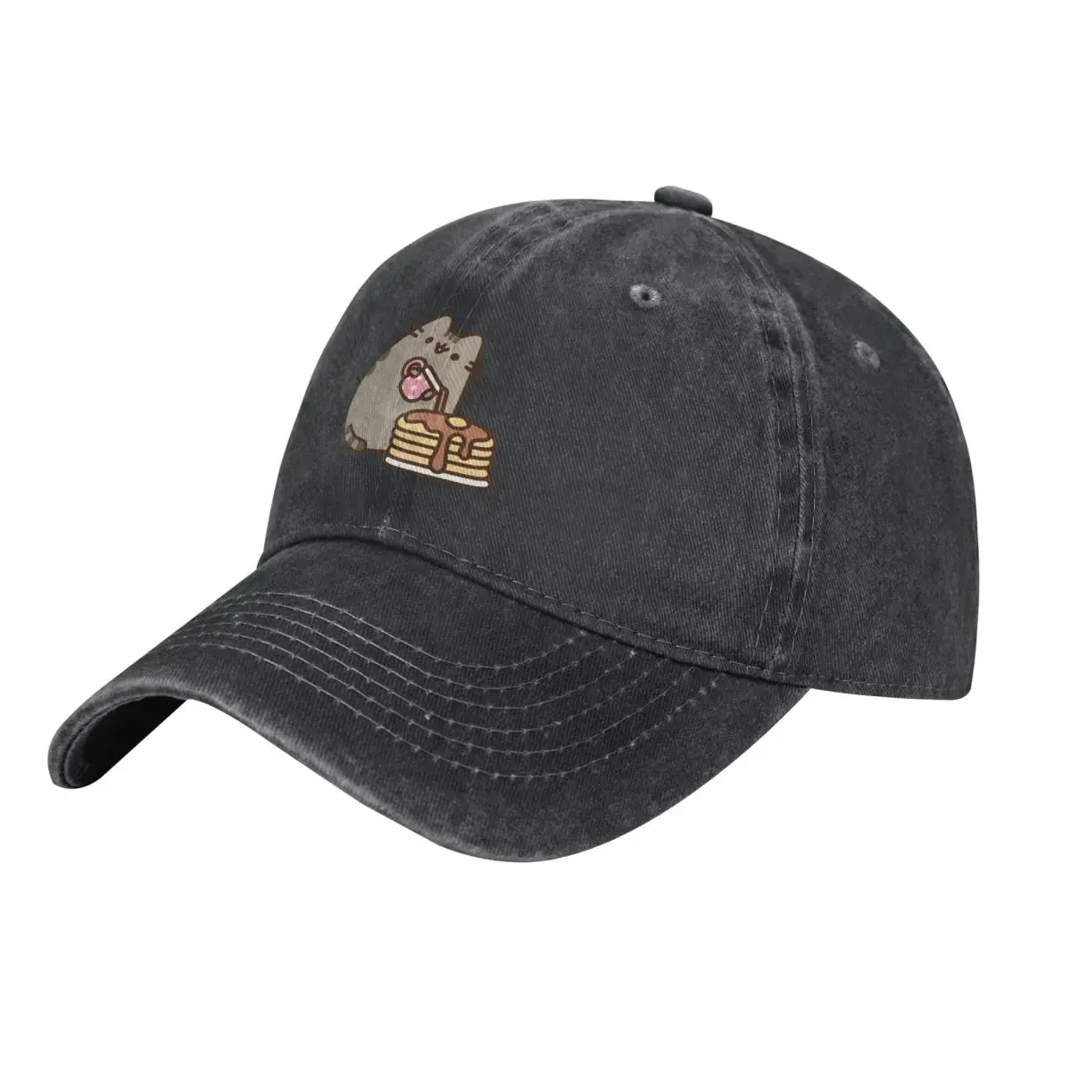 

Cat | Pancake Cowboy Hat Big Size Hat Anime Hat Golf Man Brand Man cap Mens Tennis Women's