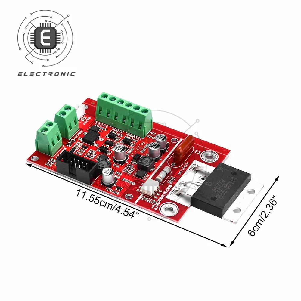 NY-D08 100A Spot Welder Controller Pneumatic Color LCD Display 4