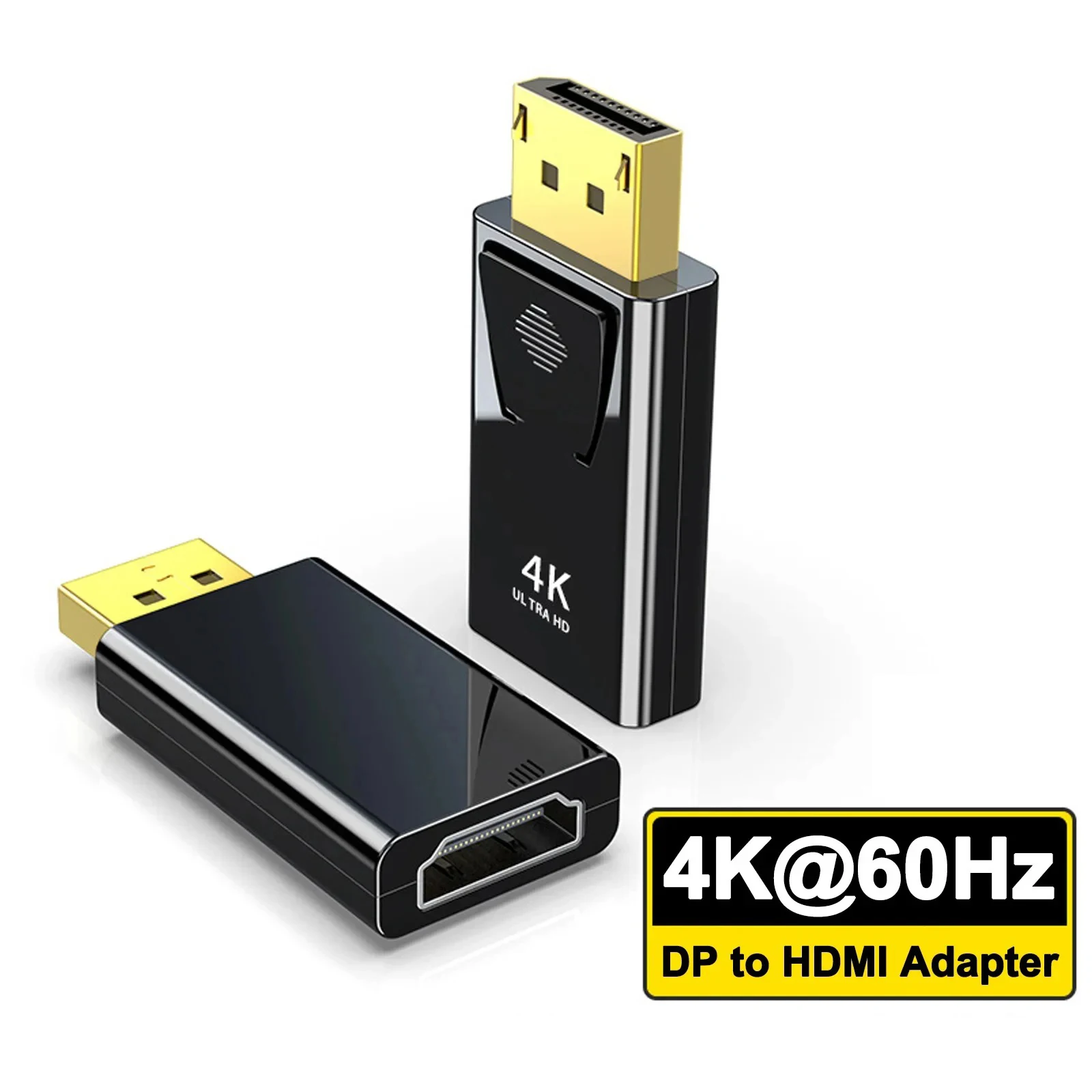 4K-60Hz-DP-to-HDMI-Compatible-Adapter-Male-to-Female-Display-Port-to ...