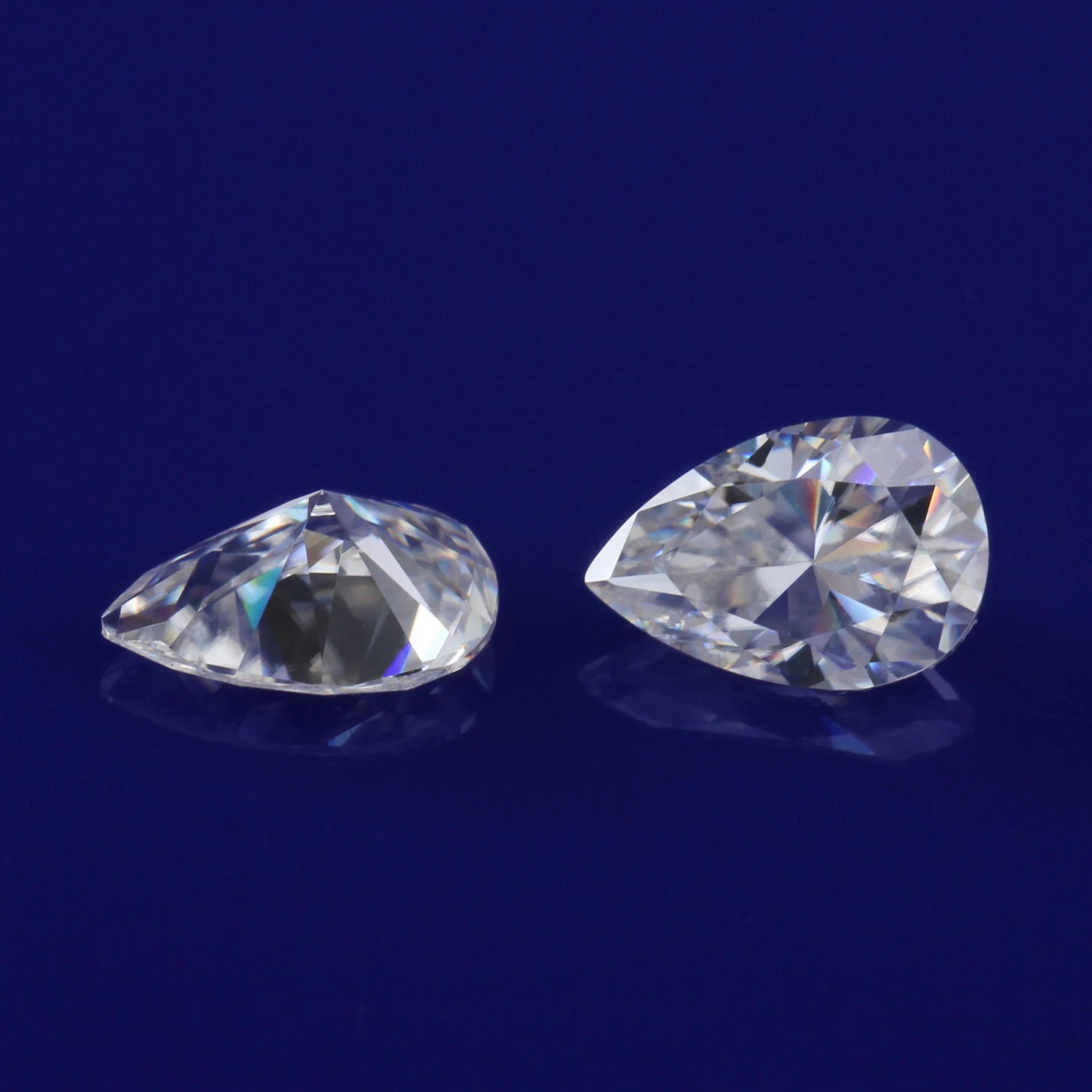 

Loose Moissanite Stone 1.0ct 5x8mm DEF Color Pear Shape Brilliant Cut VVS1 Ring Bracelet Jewelry Diy Material Lab Diamond