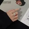 Luxury Pure 100% 925 Sterling Silver Ring Set For Woman Jewelry 5A Zircon  Snowflake Cube Engagement Wedding Band For Bridal 6