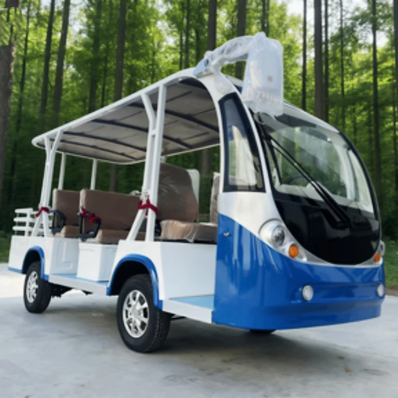 8 11 14 17 Seats Tourist Bus Electric Sightseeing Shuttle Tour Bus ...