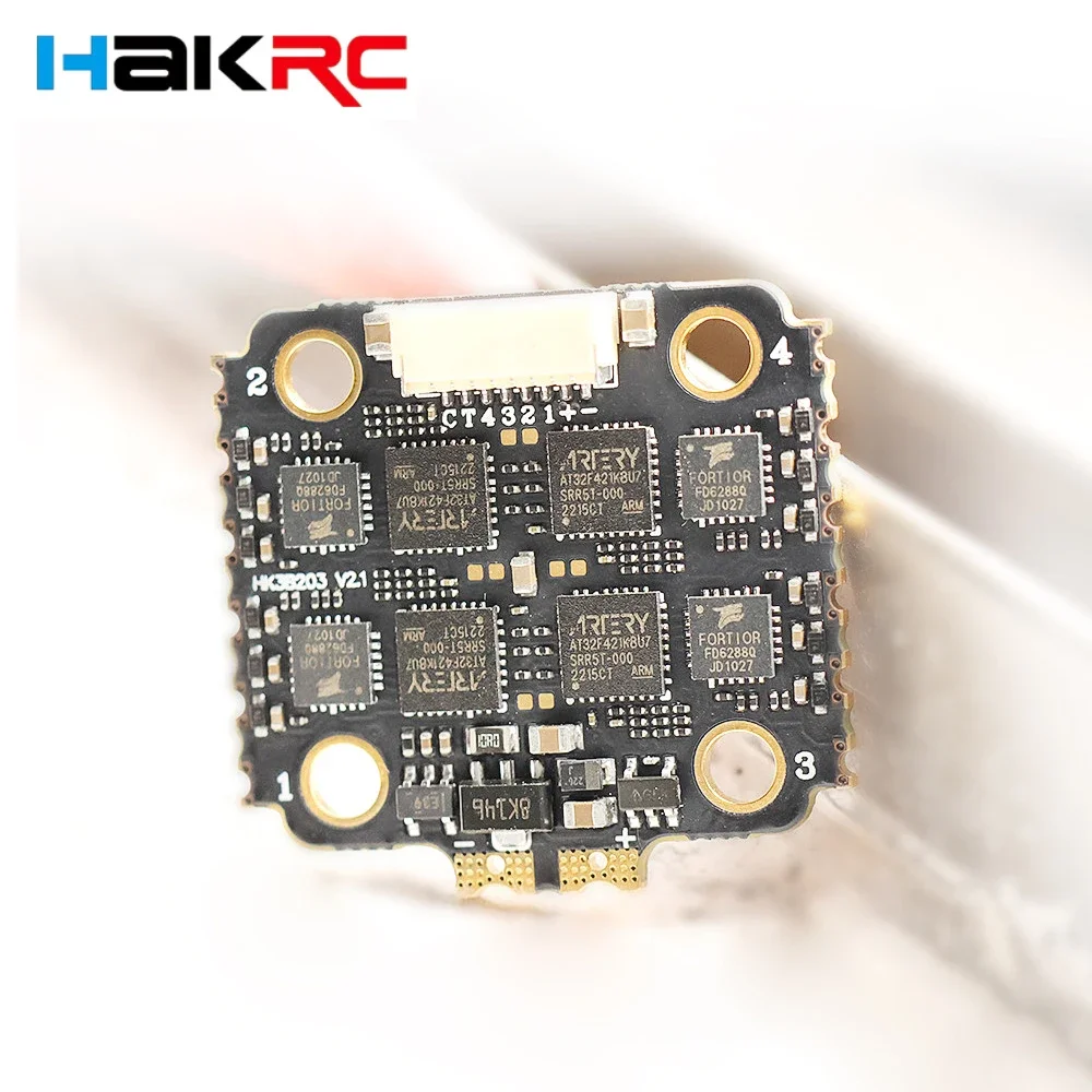 Hakrc 32Bit 40A 60A Blheli-32 4 In1 Regolatore Di Velocità Esc 8Bit 35A 45A Blheli-S Dshot150/300/600 Pwm 2-6S Per Rc Fpv Racing Drone
