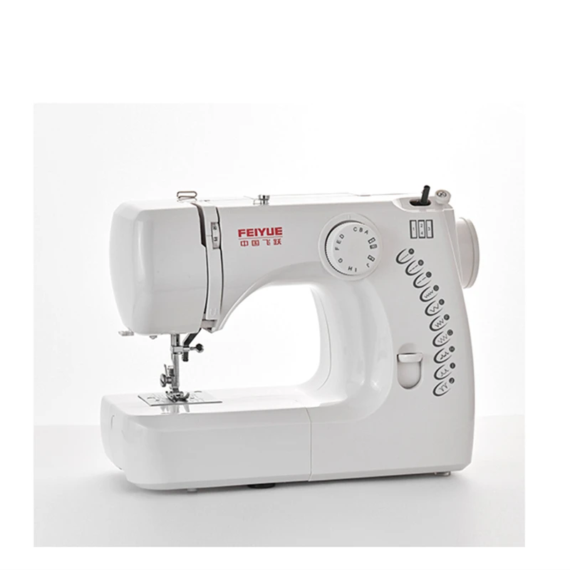 Feiyue Household Desktop Sewing Machine Electric Multi function FY180 Lock Edge Eat Thick Pedal Lock Button Eye Double Needle