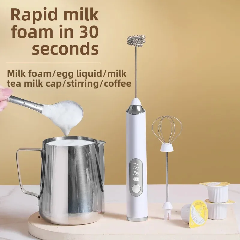 New Home Use Electric Milk Frother Handheld Egg Beater Coffee Frother Milk Mixer Egg Shaker Liquor Shaker Machine