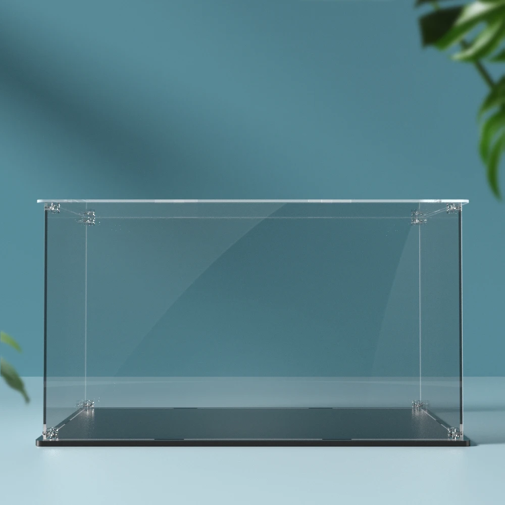 Acrylic display box for lego 43242  building block display case dustproof clear showcase toy storage box 42x26x24cm 3