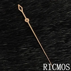 Premium Multicolor Watch Hands - Silver, Gold, Rose, Blue, Gunmetal, Yellow - 15mm Replacement Parts (Rose gold)