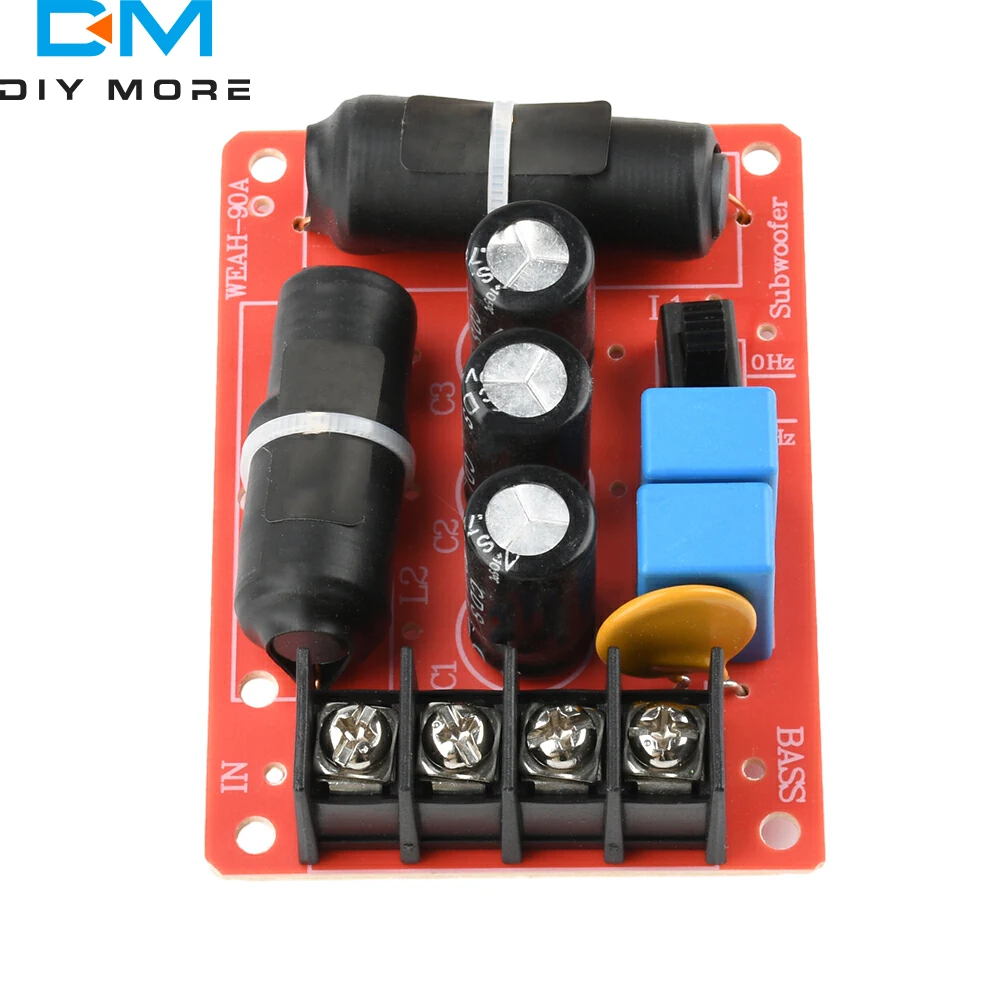 High-Power Bass Speaker Subwoofer Frequency Divider for Home Theater & HiFi Stereo Systems