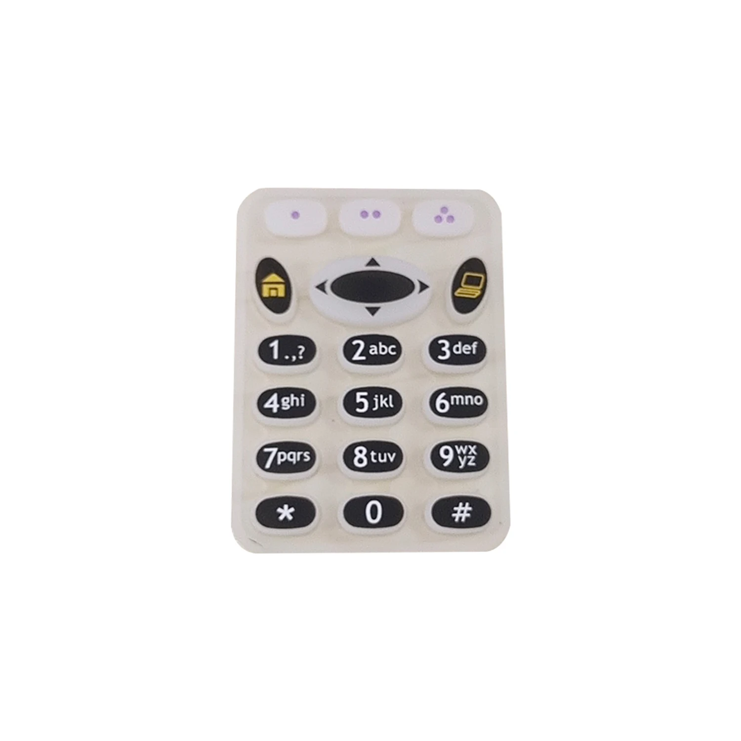 Walkie Talkie Parts Plastic Rubber Full Keypad Replacement Accessory For XTS5000 Two Way Radio