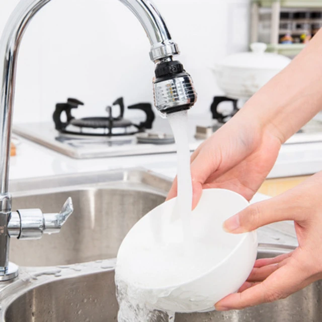 Robinet de cuisine Évier de lavabo de tête anti-éclaboussures