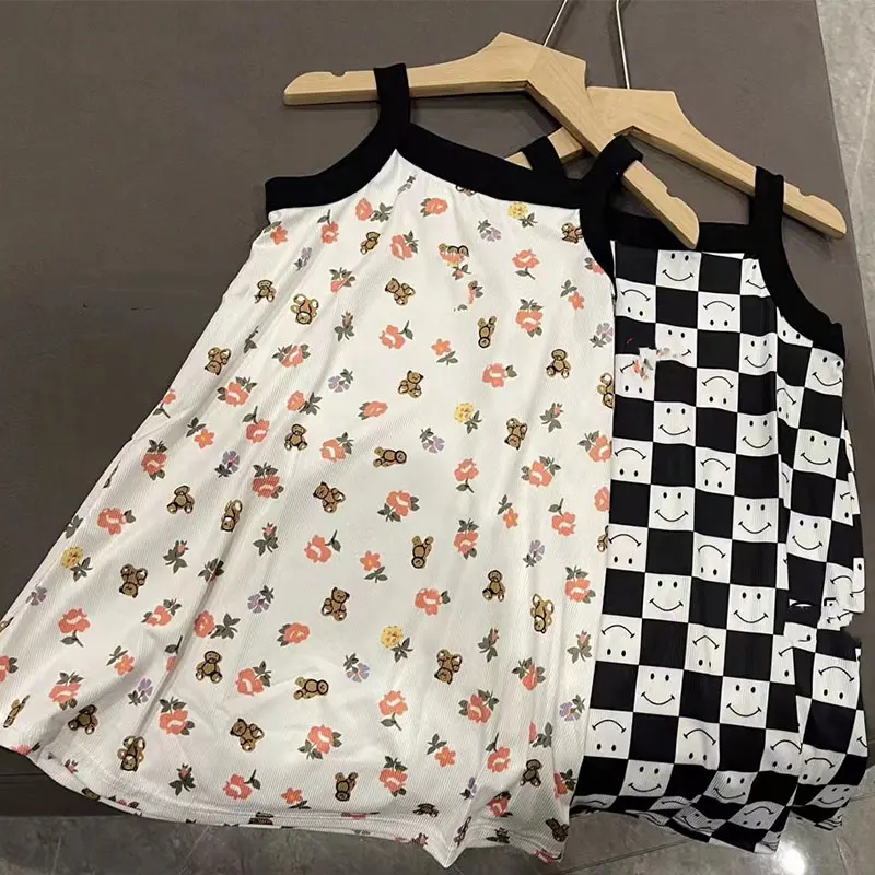 ملابس نوم قطنية برسومات كرتونية للأطفال البنات 5