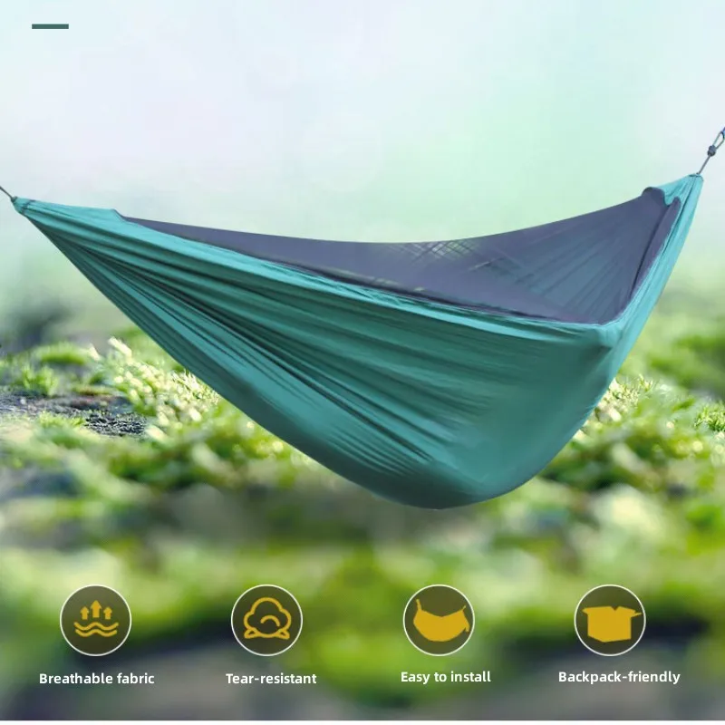 2Person Outdoor Hammock with Mosquito Net 2