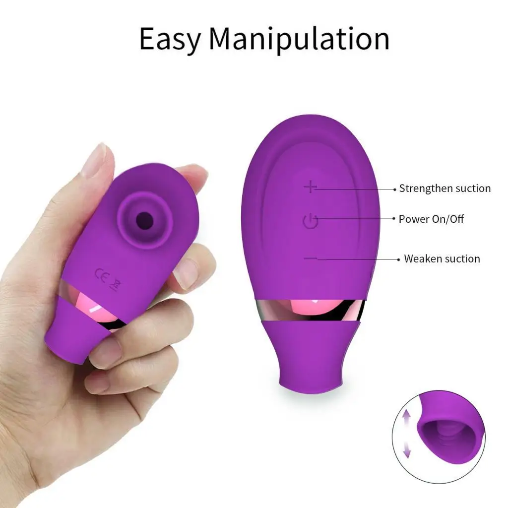 Powerful Sucking & Vibrating Clitoris Massager For Women_voghion.com