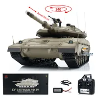 In Stock Heng Long 1/16 IDF Merkava MK IV RC Main Battle Tank 3958 Remote Control Tanks Military Model Toys TH22634-SMT9 1